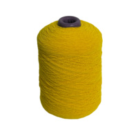 Fil double recouvert en polyester et élasthanne coloré, best-seller, 560150150, technique de couleur personnalisée pour le tricot de chaussettes