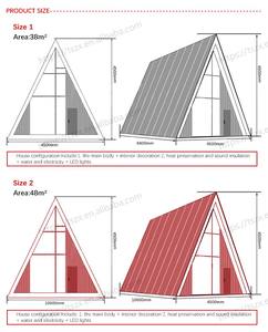 Design moderno una casa con struttura in acciaio Villa Aparthotel di lusso triangolo casa prefabbricata <span class=keywords><strong>Resort</strong></span> - Product Image 4