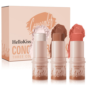 <span class=keywords><strong>Paleta</strong></span> de Maquillaje Multifuncional de 3 Piezas en Oferta, <span class=keywords><strong>Iluminador</strong></span>, Contorneador, Rubor, <span class=keywords><strong>Iluminador</strong></span> en Barra para Rostro - Product Image 5