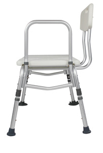 <span class=keywords><strong>Banc</strong></span> de <span class=keywords><strong>bain</strong></span> réglable avec <span class=keywords><strong>transfert</strong></span> de baignoire et douche avec dossier - Product Image 5