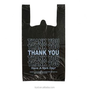 Sac de shopping pliable et durable en HDPE/LDPE, type gilet, peu encombrant, portable, facile à transporter, écologique pour les voyages et le rangement - Product Image 3
