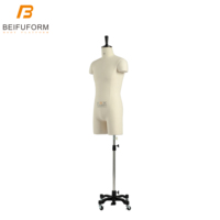 Beifuform torse couture mannequin mâle demi-corps taille 92A fibre de verre mannequin d'affichage mannequin hommes modèle couture robe forme
