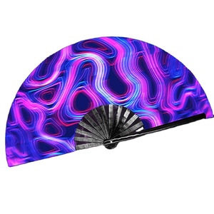 2025 Bán Nóng 33Cm Lớn Tùy Chỉnh Rave Người Hâm Mộ Cổ Điển Trung Quốc Nghệ Thuật Lớn Clark Bàn Giao Gấp Người Hâm Mộ Cho Khuyến Mãi - Product Image 5