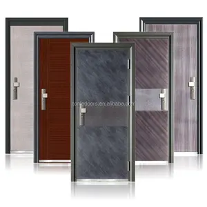 Steel Door Front Door For Houses High Quality Best Price With Smart Lock