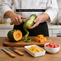 Hete aanbiedingen keuken gadgets gereedschap roestvrij staal fruit aardappel schiller