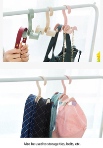 Sabuk Gantungan Bisa Diputar 360 Derajat, <span class=keywords><strong>Organizer</strong></span> Tas Dasi Penyimpan Lemari Gantung Tas Tangan - Product Image 6