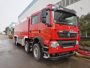 Camión de Bomberos de Rescate Diésel Howo de 25 Toneladas, Nuevo, Configuración de Tracción 8x4, Camión Cisterna con Capacidad de >10000L, Transmisión Manual - Product Image 3