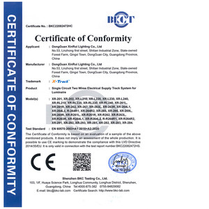 2 dây dẫn theo dõi ánh sáng đường sắt hợp kim nhôm kết nối điện cho hiện đại Spotlight theo dõi - Product Image 5