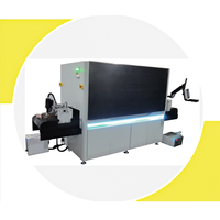 Inkjet Single Pass Digital UV Printer, kecepatan tinggi Printer bahan keras mesin cetak tutup botol USB cetak Disk