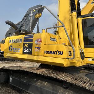 เครื่องขุดไฮดรอลิกสำหรับงานก่อสร้างถนนเหมืองแร่เครื่องจักรก่อสร้างไฮดรอลิกทนทานแบบ KomatsuPC240 - Product Image 6