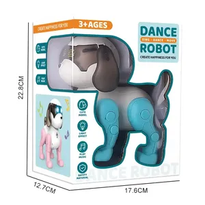 Üreticileri toptan elektronik Robot köpek dans pil tahrikli plastik oyuncaklar köpek müzikli ışık bebek interaktif çocuk oyuncakları - Product Image 5