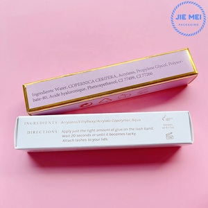 JIE MEI Stock MOQ 100PCS Miglior Prezzo Scatole per Lucidalabbra e Rossetti in Cartone da 350g con Stampa Logo Personalizzata per Cosmetici - Product Image 5