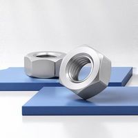 Écrous hexagonaux de machine en acier inoxydable 304 zingué ASME B18.2.2, conçus avec précision, résistants à la corrosion, de style américain M3