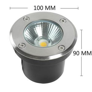 3W Cob Imperméable Paysage Jardin Pelouse Lumières Ip65 Mené Extérieur En Sol Éclairage Encastré - Product Image 6
