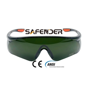 Ansi Z87.1 Anti niebla policarbonato IR Shade5 lentes protección UV gafas de seguridad para soldadura y protección UV IR - Product Image 6