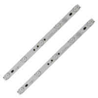 Bande lumineuse LED en aluminium ES-4570/5 pour téléviseur SUNNYI SKYTECHI AXENI, bande lumineuse universelle 20 pouces 5 LED pour téléviseur