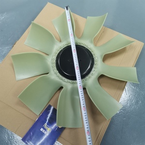 ใบพัดลมไนลอนคุณภาพสูง 9 ใบ รุ่น 11N6-00230 สำหรับอะไหล่เครื่องยนต์รถขุด R210LC-7 ใบพัดลมระบายความร้อน 11N6-00230 - Product Image 2