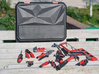 ELEHAND - Juego de Herramientas Profesional de 168 Piezas, Caja de Herramientas de Acero al Carbono Universal, Duradera, para Maquinaria, Hogar y Bricolaje
