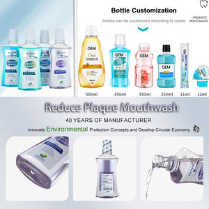 <span class=keywords><strong>Enjuague</strong></span> <span class=keywords><strong>bucal</strong></span> de lujo con flúor, sabor a menta, sin alcohol, con logotipo personalizado, 250 ml/500 ml, venta al por mayor. - Product Image 2