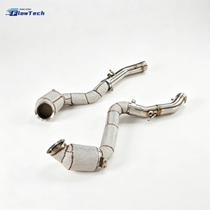 Kit de Downpipe de Alto Flujo de Acero Inoxidable 304 para Mercedes AMG E63 W213 E63S S213 M177 4.0T V8 Twin Turbo Eur5 200 Celdas de Alto Rendimiento - Product Image 6