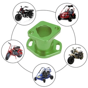 HIAORS – collecteur d'admission pour Predator 212cc 196cc 6.5HP Coleman CT200u GX160 GX200 Baja MB200 Mini vélo Go Kart vert - Product Image 3