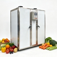 Four de séchage automatique pour fruits et légumes, machine de séchage à pompe à chaleur, déshydrateur alimentaire pour viande séchée (beef jerky)
