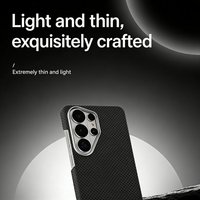 Étui de protection antichoc pour téléphone, design en fibre de luxe, étui de téléphone portable pour Samsung Galaxy S25 Plus S26 Ultra
