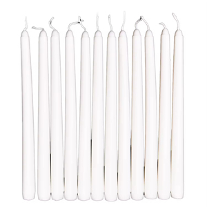 Unscented White <b>Taper</b> <b>Candles</b> Household Daily <b>Candles</b> Various Sizes Practical Home Lighting <b>Candles</b> for Indoor Decor and Daily - Product Image 3