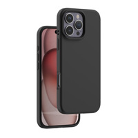 Étui de protection en silicone liquide de luxe original pour iPhone 16 Pro Max 15 Plus avec silicone souple et poignée pour téléphone par pour Apple