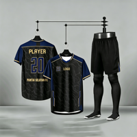 Maillots de football personnalisés, uniformes de football sur mesure, polyester respirant à séchage rapide, pour jeunes et adultes, vente en gros d'usine