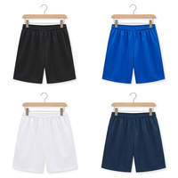 Shorts pour hommes UPF 50+ avec logo personnalisé OEM, séchage rapide, cordon de serrage, shorts décontractés en polyester respirant pour hommes, shorts de course et d'entraînement pour hommes