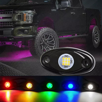 Luces de Roca LED Blancas Puras Más Brillantes de Venta al por Mayor de Fábrica, 12V para Camiones, UTVs, ATVs y 4x4