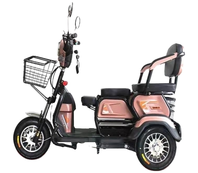 Factory direct sale American 600w48v three-wheel electric bicycle and full vehicle accessories