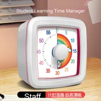 Timer Pelangi Hitung Mundur 60 Menit Harga Pabrik, Timer Visual untuk Belajar, Timer Dapur untuk Memasak, Dijual