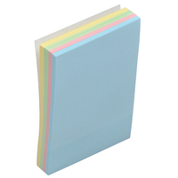 Papier A5 de haute qualité, feuilles mobiles, autocollant transparent en PET, blocs-notes adhésifs imperméables pour l'école et le bureau