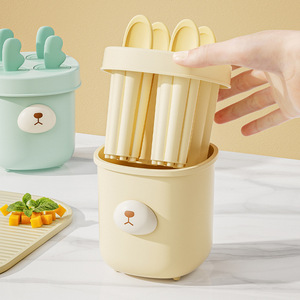 Moules à glaces réutilisables sans BPA, 4 pièces, design à démoulage facile pour les glaces maison, outils à glace - Product Image 3