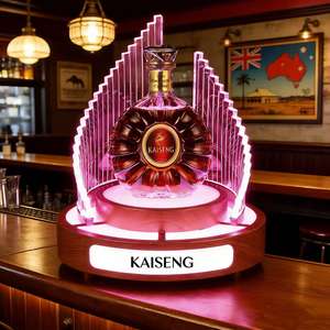 나이트클럽 맞춤형 발광 디스플레이 스탠드 홀더 독일 네덜란드 VIP 데모용 샴페인 외국 주류 XO - Product Image 4