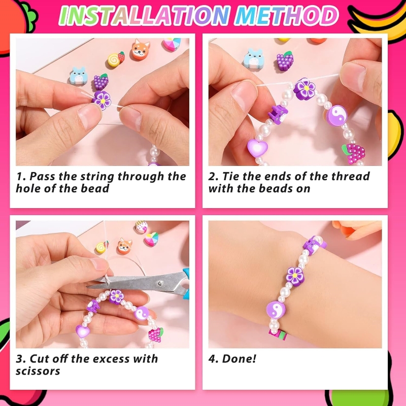 Hot Selling Seed Bead Jewelry Bracelet Making Set Girl Adult Friendship Bracelet Set Jewelry Making DIY Craft Gift