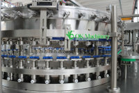 Machine de remplissage isobare à contre-pression avec contrôle PLC pour canettes en aluminium, ligne de mise en conserve pour bière et jus gazeux