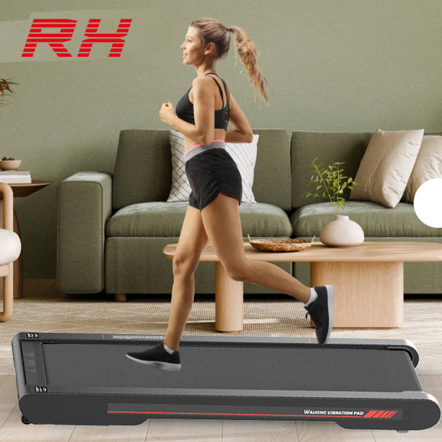 Foldable Motorized Walking Treadmill Pad with LED Monitor for Home Exercise