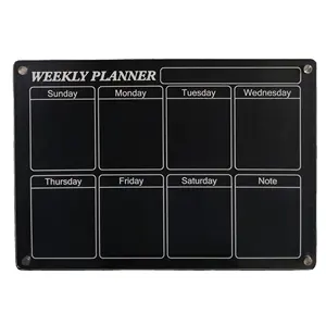 Year-round Hot-selling Acrylic Memos Weekly Planner Calendar With Magnet Liquid Chalk For The Home