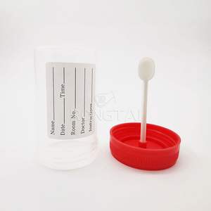 حاوية عينة مختبر RONGTAI ، موزع صيني 30/40 ، بلاستيك معقم فردي مع ملصق - Product Image 5