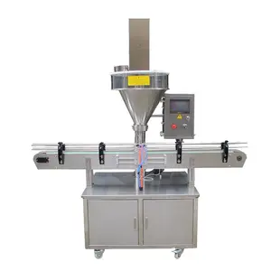 La diverse machine de remplissage granulaire linéaire automatique de poudre peut être reliée à la chaîne de production