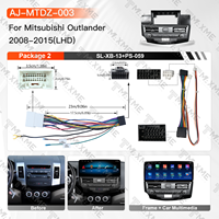 Écrans OLED de haute qualité de 12,3 pouces pour la navigation, pour Mitsubishi Outlander 2008-2015, moniteur de voiture Android