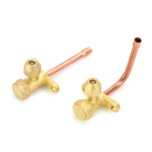 Válvula dividida de 1/4 "para <span class=keywords><strong>R22</strong></span> R134A con tubo L - Product Image 2