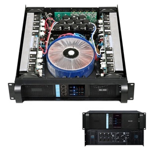 Ma-3400/Ma-3500/Ma-3600/Ma-3700/Ma-3800 Bộ khuếch đại âm thanh công suất chuyên nghiệp 3 kênh 2U bán chạy nhất toàn cầu với kênh phụ - Product Image 2