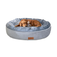 Geprägtes, kreatives, vollständig bequemes Hundebett, Katzenhütte, Haustiermatte, einfarbiges Muster, geräumiges Hundebett, Zwinger