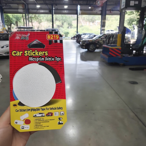 Pegatinas para coche 8219 5M Cinta reflectante de microprismas blancos para la seguridad del vehículo - Product Image 3