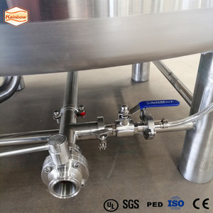 1000 Liter Rvs Cooling Jacketed Geïsoleerde Conische 10HL 1000L Bier Brite Tank Met <span class=keywords><strong>CO2</strong></span> Koolzuur Steen - Product Image 4