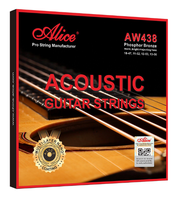 Senar Gitar Akustik AW438 Alice Hexagonal Steel Core Multi-Layer Phosphor Bronze Winding Nano Aksesoris Alat Musik